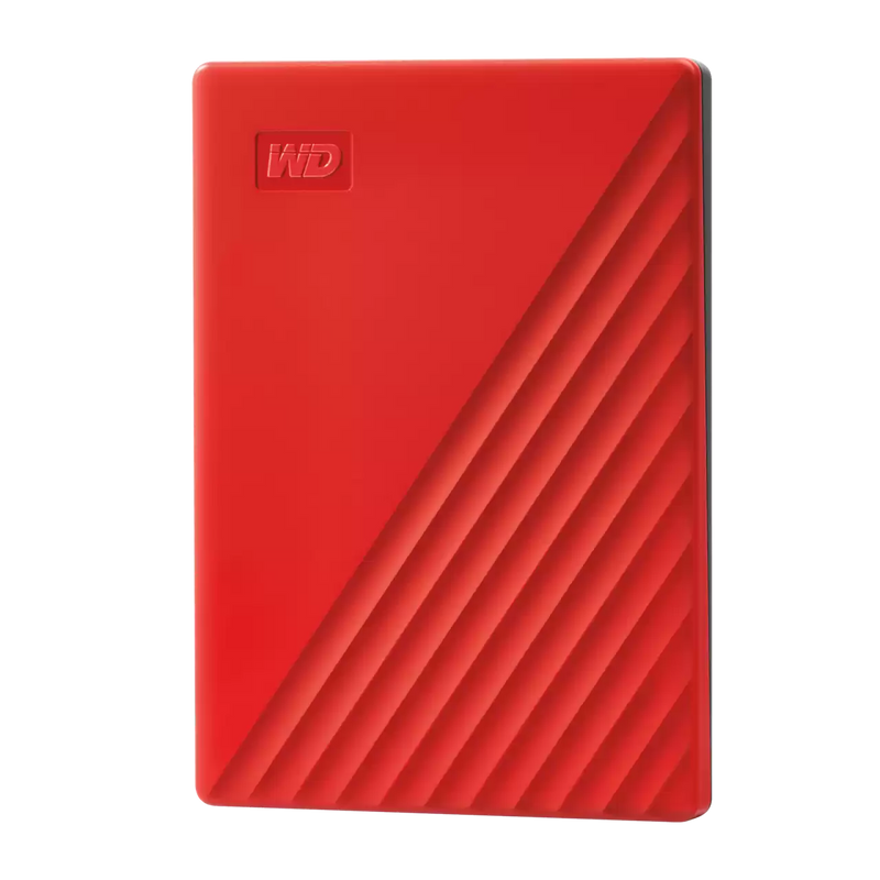 WD 1TB 2.5" My Passport Red WDBYVG0010BRD USB 3.2 Gen 1 Portable Hard Drive