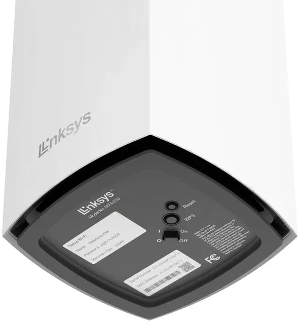 Linksys Velop MX4050 Tri-Band AX3000 Mesh WiFi 6 System 1-Pack (White Box) (3 years)