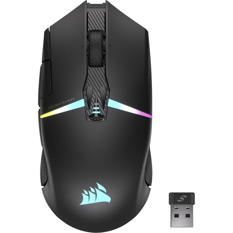 Corsair NIGHTSABRE WIRELESS RGB Gaming Mouse CH-931B011-AP 