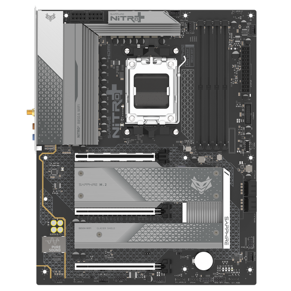 SAPPHIRE NITRO+ B850A WIFI 7 DDR5,Socket AM5 ATX Motherboard