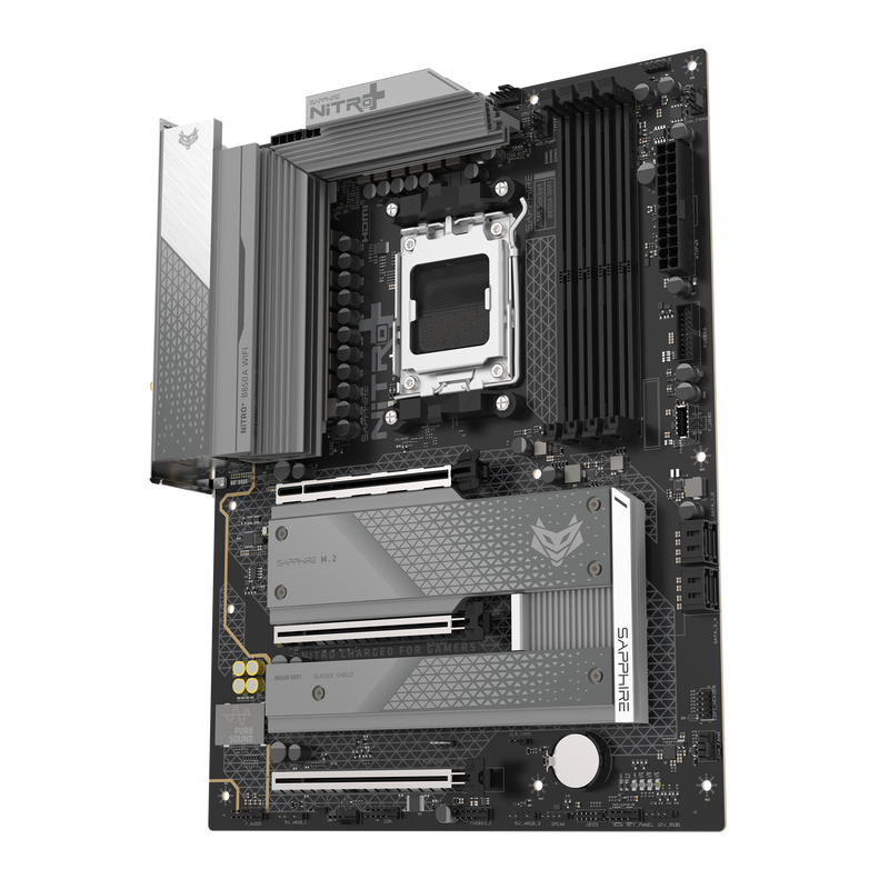 SAPPHIRE NITRO+ B850A WIFI 7 DDR5,Socket AM5 ATX Motherboard