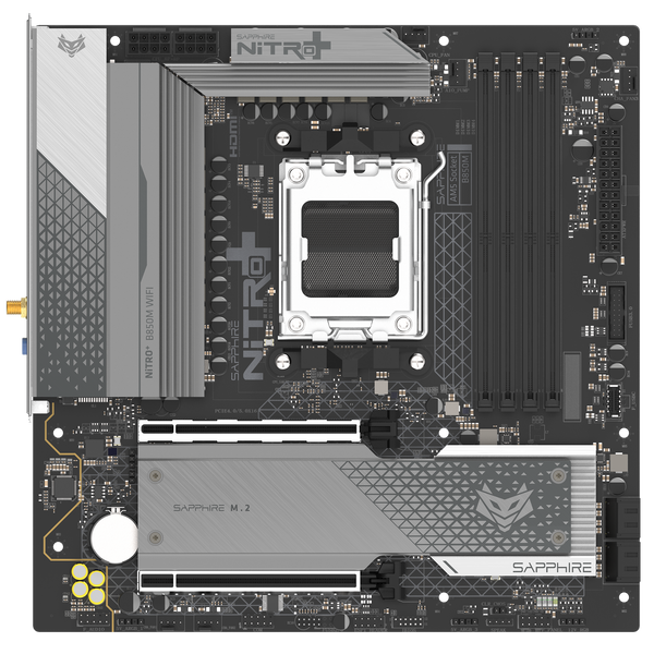 SAPPHIRE NITRO+ B850M WIFI DDR5,Socket AM5 mATX Motherboard