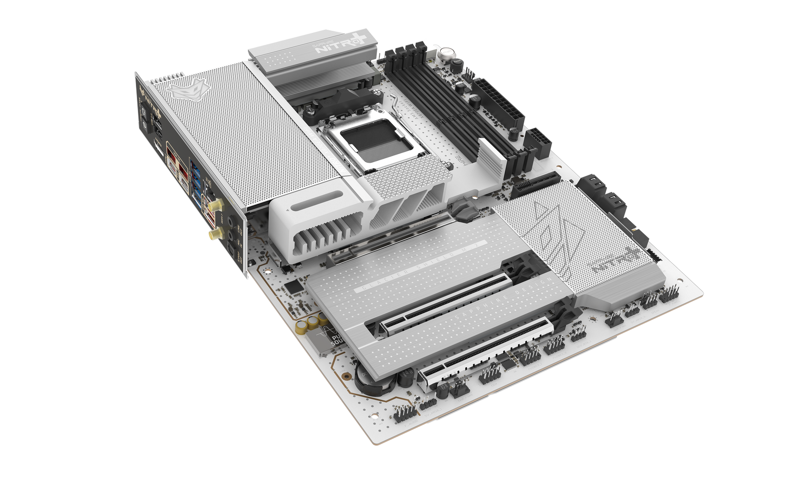 SAPPhIRE NITRO+ X870EA Phantomlink Polar DDR5,Socket AM5 ATX Motherboa