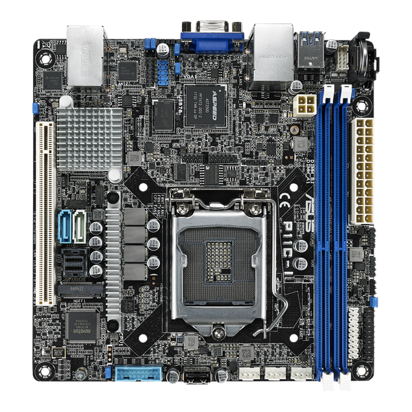 ASUS P11C-I Intel C242, LGA 1151 Mini-ITX Server Motherboard