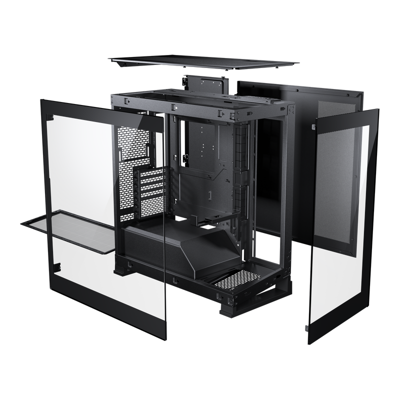 PHANTEKS NV5 Middle ATX Tower Case Black Tempered Glass (PH-NV523TG_DBK01)