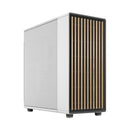 Fractal Design North XL Chalk White EATX Case with Oak Front and Mesh Side Panel FD-C-NOR1X-03