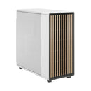 Fractal Design North XL Chalk White EATX Case with Oak Front and Mesh Side Panel FD-C-NOR1X-03