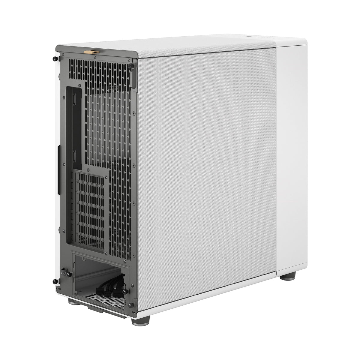 Fractal Design North XL Chalk White EATX Case with Oak Front and Mesh