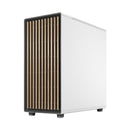 Fractal Design North XL Chalk White EATX Case with Oak Front and Mesh Side Panel FD-C-NOR1X-03