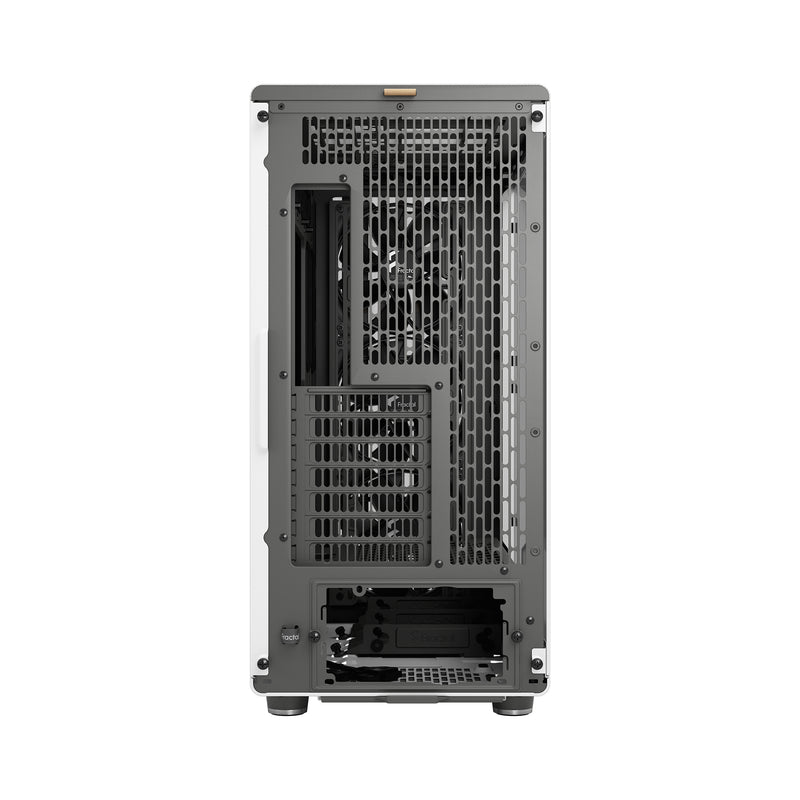 Fractal Design North XL Chalk White EATX Case with Oak Front and Clear TG Side Panel FD-C-NOR1X-04 