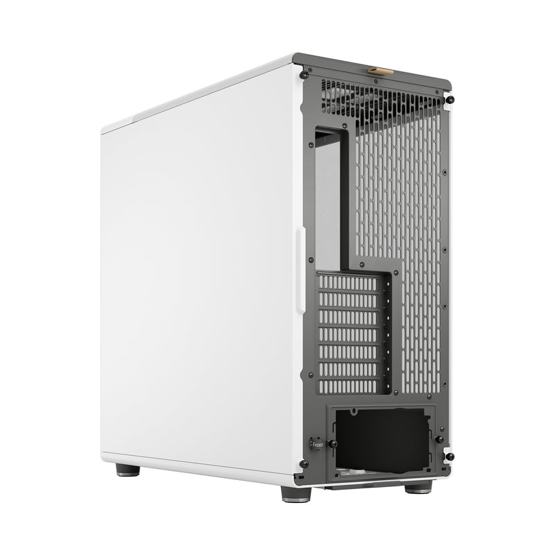 Fractal Design North XL Chalk White EATX Case with Oak Front and Clear TG Side Panel FD-C-NOR1X-04 