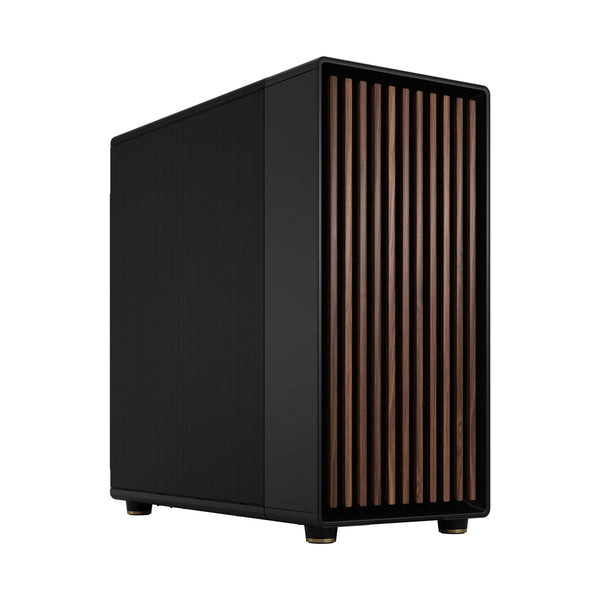 Fractal Design North XL Charcoal Black EATX Case with Walnut Front and Mesh Side Panel FD-C-NOR1X-01 