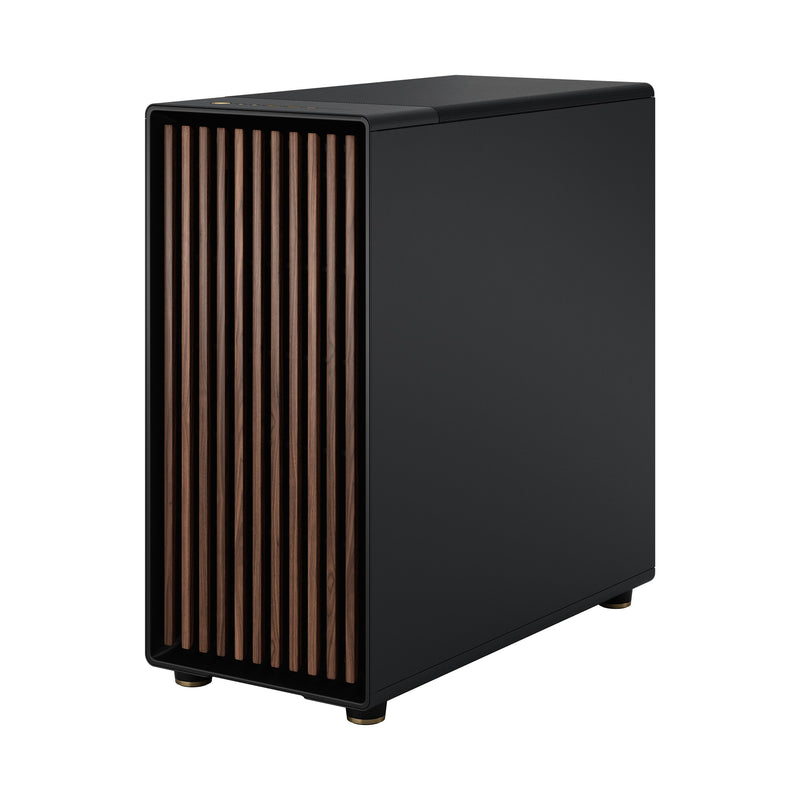 Fractal Design North XL Charcoal Black EATX Case with Walnut Front and Dark Tinted TG Side Panel FD-C-NOR1X-02 