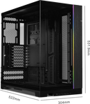 LIAN LI 聯力 PC-O11 Dynamic EVO XL E-ATX 機箱 - Black 黑色