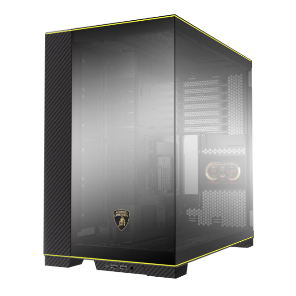 LIAN LI O11 Dynamic EVO RGB Automobili Lamborghini Edition PC-O11DERGBL 黑色 ATX Tower Case