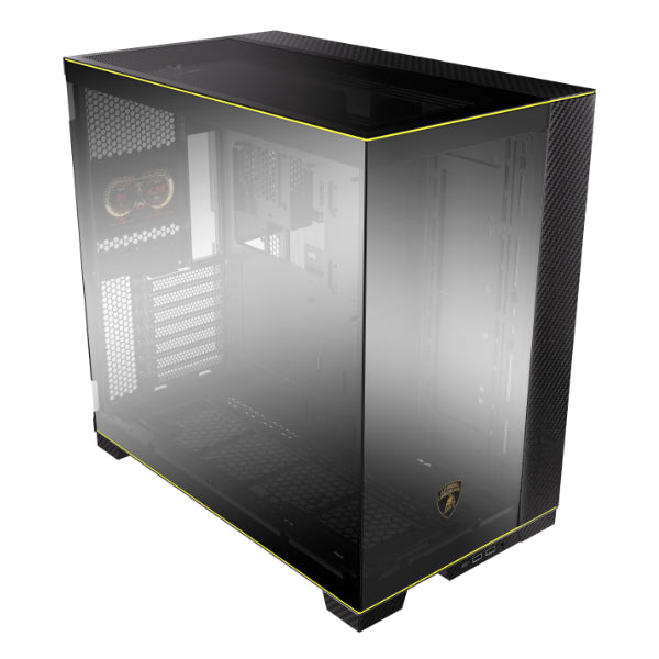 LIAN LI O11 Dynamic EVO RGB Automobili Lamborghini Edition PC-O11DERGBL 黑色 ATX Tower Case