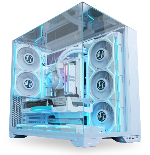 LIAN LI O11 Vision Compact WHITE White ATX Mid-Tower Case PC-O11VPW 
