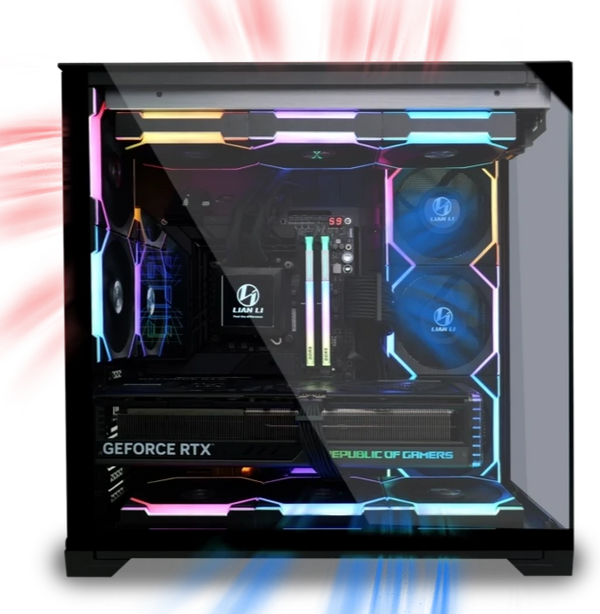 LIAN LI O11 Vision Compact BLACK 黑色ATX Mid-Tower Case PC