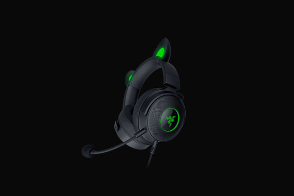 Razer Kraken Kitty V2 Pro - Black 黑色 可替換耳朵造型 RGB有線電競耳機 RZ04-04510100-R3M1