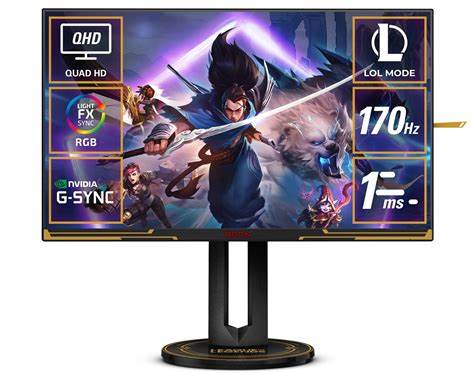 AOC 27" AGON AG275QXL《英雄聯盟》170Hz  2K QHD IPS (16:9) 電競顯示器