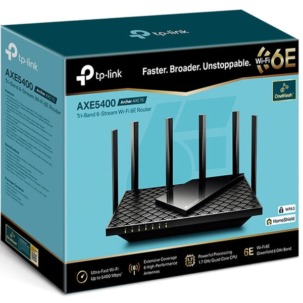 限定価格❣❊TP-Link Archer AXE75 Wi-Fi 6E ルーター TP-Link、Wi-Fi 6E対応の無線LANルーター「Archer AXE75