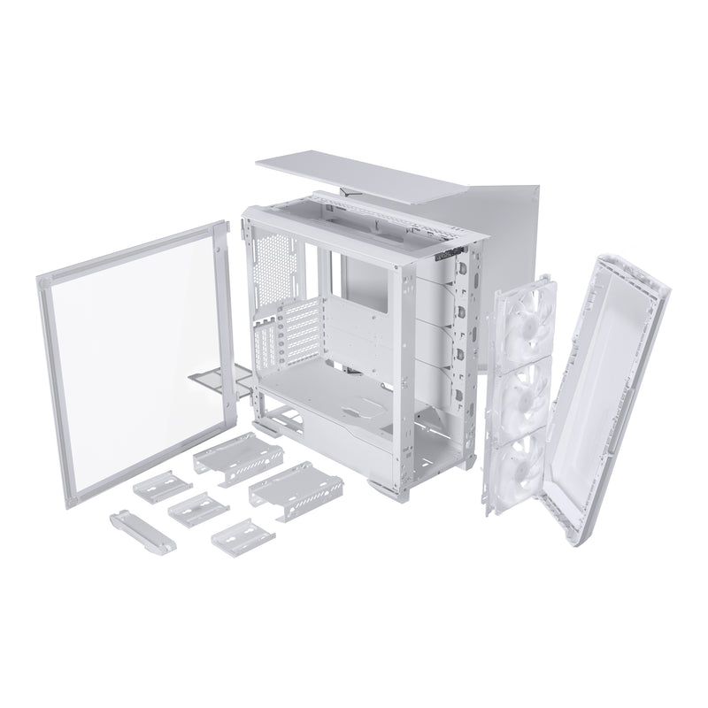 Phanteks Eclipse G500A Matte White 白色 DRGB Tempered Glass ATX Case PH-EC500GA_DMW01A