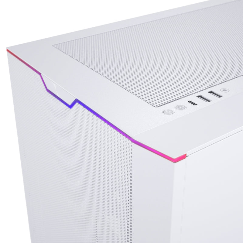 Phanteks Eclipse G500A Matte White 白色 DRGB Tempered Glass ATX Case PH-EC500GA_DMW01A