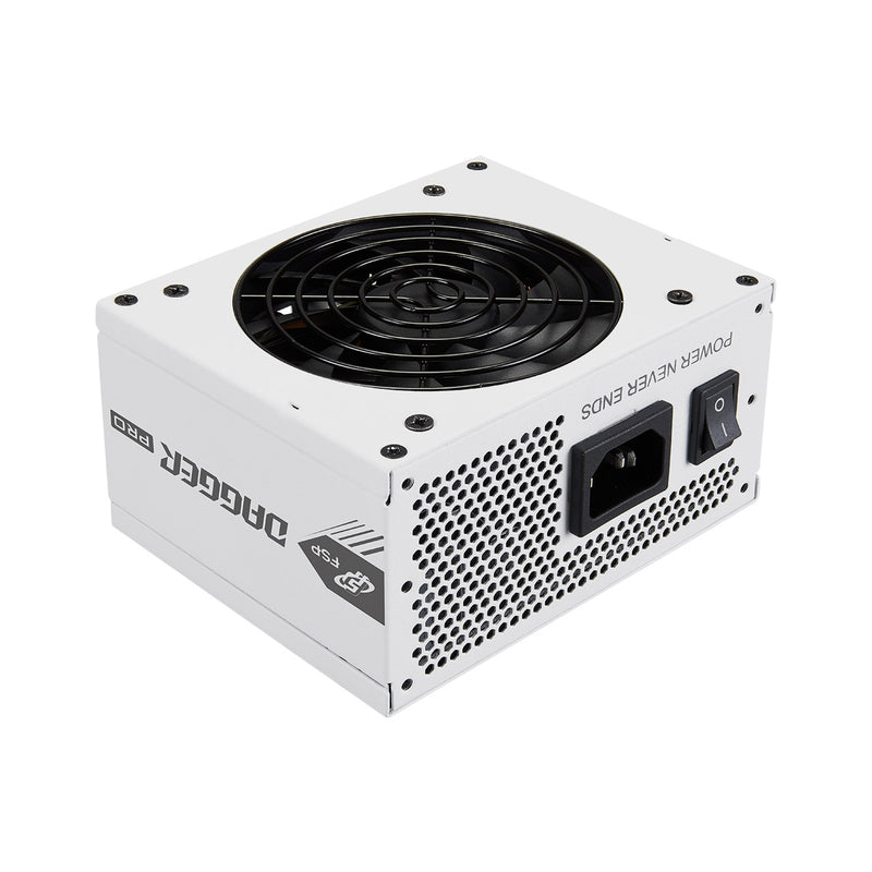 FSP 850W DAGGER PRO WHITE 白色 ATX3.0(PCIe5.0) SFX 80Plus Gold Full Modular Power Supply (FSP-SDA2-850, Gen5 (W))