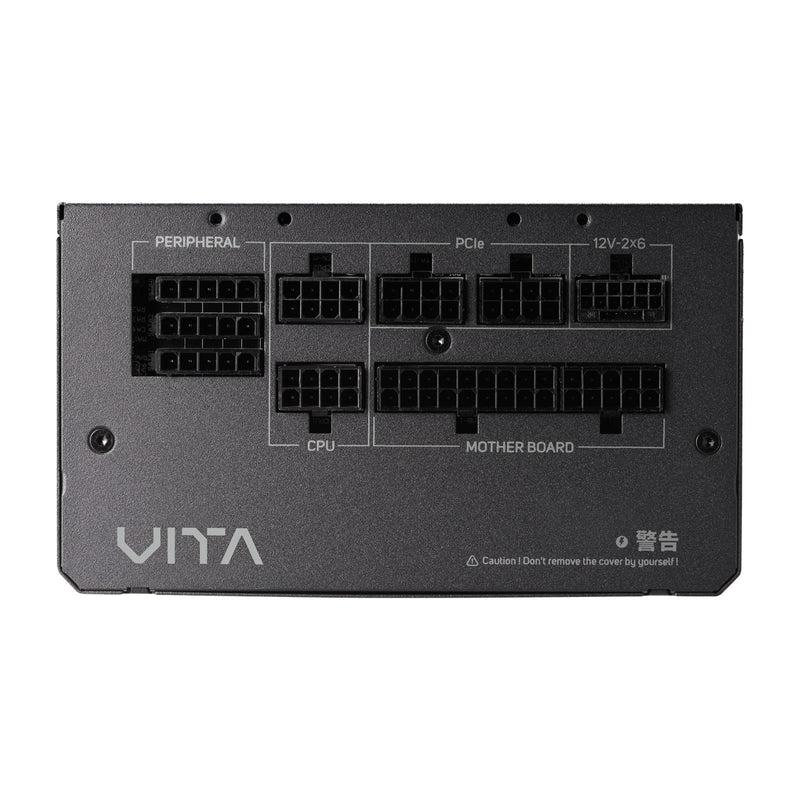 FSP VITA GM 1000W ATX3.1 PCI-E 5.1 12V-2x6 80 Plus Gold Fully Modular Power Supply VITA-1000GM