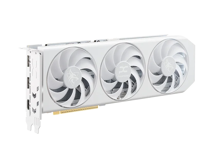 POWERCOLOR Radeon RX 9060 XT HELLHOUND WHITE 16GB GDDR6 (RX9060XT-HELLHOUND-WHITE-16GB-GDDR6)