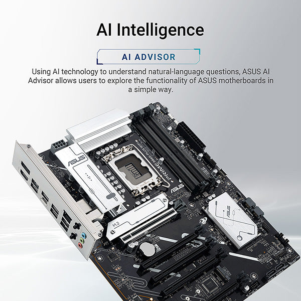ASUS PRIME B860-PLUS WIFI-CSM DDR5,LGA 1851 ATX Motherboard 