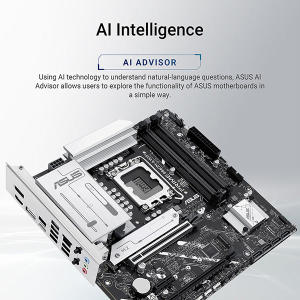 ASUS PRIME B860M-A WIFI-CSM DDR5,LGA 1851 mATX Motherboard 