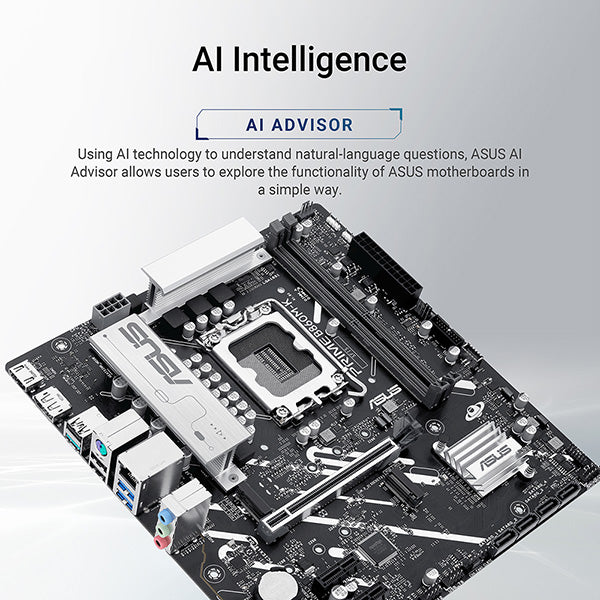 ASUS PRIME B860M-K-CSM DDR5,LGA 1851 mATX Motherboard 