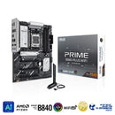 ASUS PRIME B840-PLUS WIFI-CSM DDR5,Socket AM5 ATX Motherboard (MB-BB84P+W)