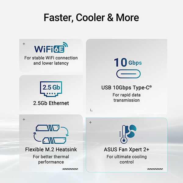 ASUS PRIME B840-PLUS WIFI-CSM DDR5,Socket AM5 ATX Motherboard (MB-BB84P+W)