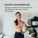 Silicon Power 2TB DS72 Black 黑色 Dual USB-C/USB-A 3.2 Gen 2 手指型外置攜帶式 Portable SSD, Steam Deck and iPhone 15 Pro (SP002TBUC3S72V1K)