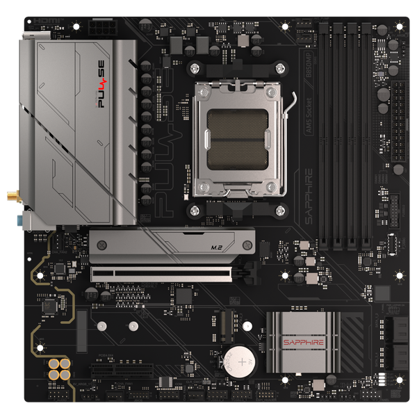 SAPPHIRE PULSE B850M WIFI DDR5,Socket AM5 mATX Motherboard