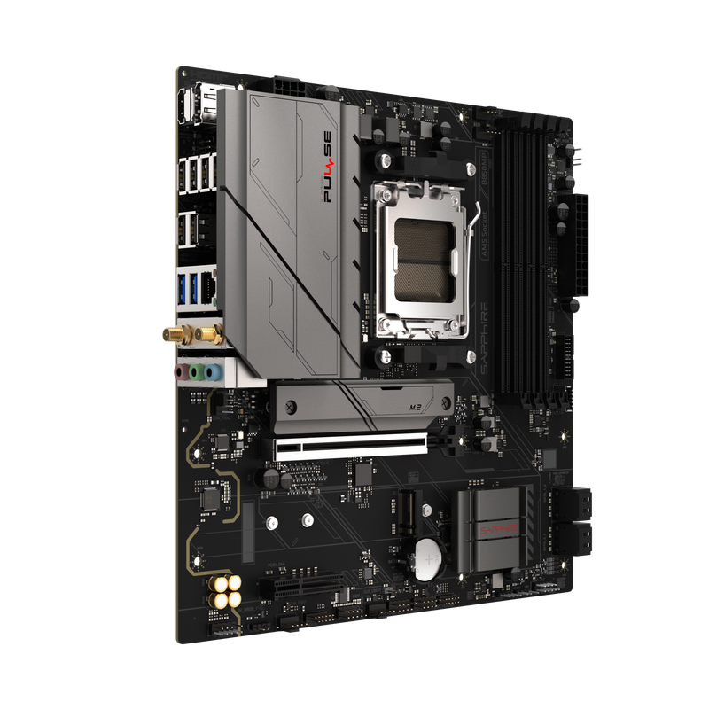 SAPPHIRE PULSE B850M WIFI DDR5,Socket AM5 mATX Motherboard