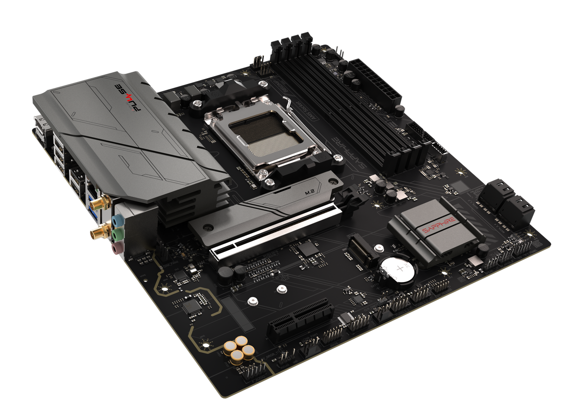SAPPhIRE PULSE B850M WIFI DDR5,Socket AM5 mATX Motherboard