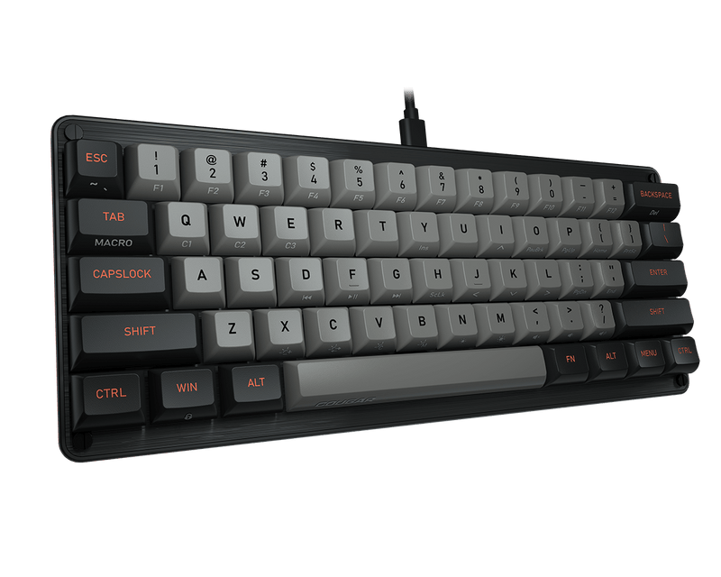 Cougar Puri Mini 60% DSA Key Cap (Red Switch) Mechanical Gaming Keyboard (Red Switch) 
