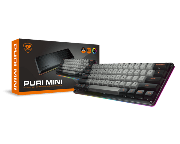 Cougar Puri Mini 60% DSA Key Cap (Red Switch) Mechanical Gaming Keyboard (Red Switch) 