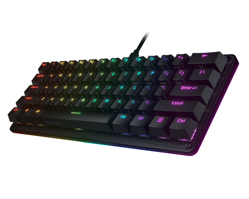 Cougar Puri Mini RGB Mechanical Gaming Keyboard (Red Switch) 機械式遊戲鍵盤(紅軸)