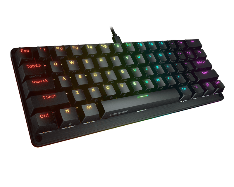 Cougar Puri Mini RGB Mechanical Gaming Keyboard (Red Switch) 機械式遊戲鍵盤(紅軸)