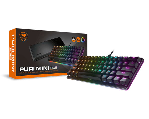Cougar Puri Mini RGB Mechanical Gaming Keyboard (Red Switch) Mechanical Gaming Keyboard (Red Switch) 
