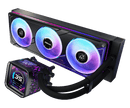 ASRock Phantom Gaming 360 LCD BLACK 黑色 3.4" LCD Magnetic ARGB 360mm Liquid CPU Cooler (ASR-PHANTOM-GAMING-360-LCD)