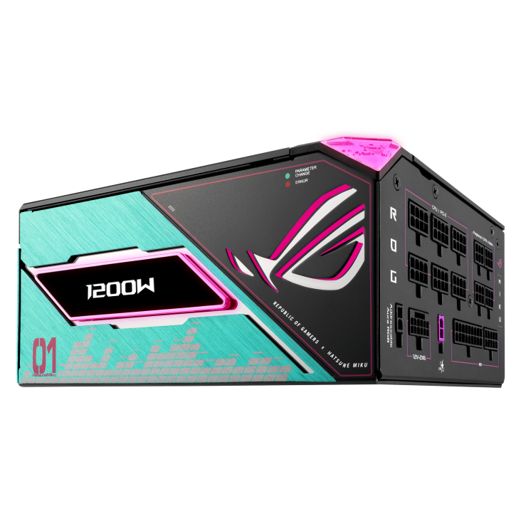 【搶先預購】ASUS ROG Thor 1200W Platinum III Hatsune Miku 初音未來 Edition *需要牛箱水板卡一起購買