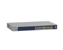 NETGEAR GS724TP 24-Port Gigabit PoE+ (190W) Smart Switch w/ 2 dedicated SFP (GS724TP-300UKS)