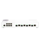 QNAP QSW-M2106-4C 4 Ports 10GbE + 6 Ports 2.5GbE Layer 2 Managed Switch