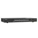 QNAP QSW-M2130-4C2S24T 30 Ports 10GbE SFP+ x 2 | 10GbE SFP+/RJ45 Combo Ports x 4 | 2.5GbE (RJ45) x 24 L2 Web Managed Switch