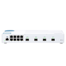 QNAP QSW-M408S 4 Ports 10GbE + 8 Ports 1GbE Layer 2 Managed Switch